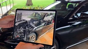 See-through bodywork? No, it's just Lexus employing augmented reality to show what's under the skin of its cars 👀 | Autocar India