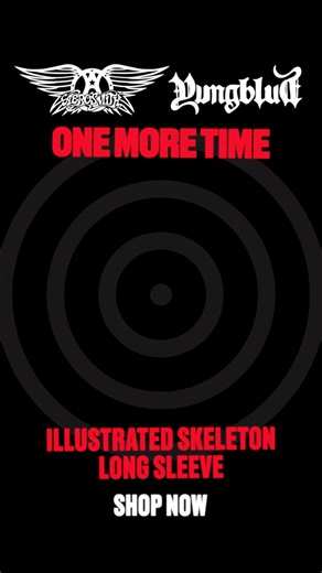 'One More Time’ — the new EP by AEROSMITH ☆ YUNGBLUD. Available now. | Aerosmith