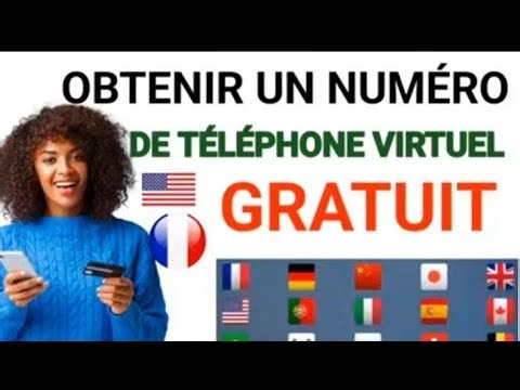 Obtenir un numéro virtuel (Américain, Français) gratuitement en Afrique.