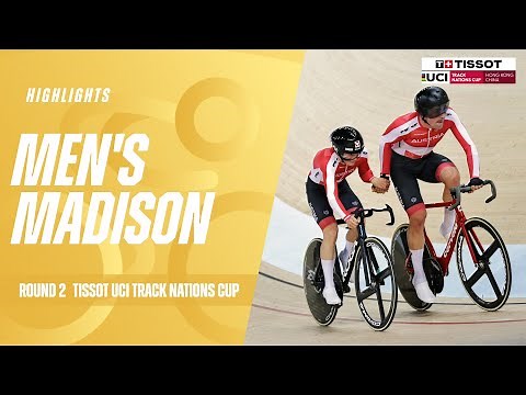 Men's Madison Highlights - Hong Kong, China | 2024 Tissot UCI Track Nations Cup