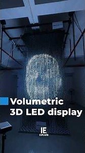 How this 3D volumetric LED display makes images float in mid-air