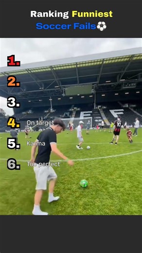 Ranking The Funniest Soccer Fails Ever 🤣⚽