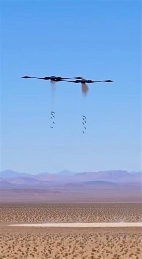 B-2 Spirit Stealth Bomber: Massive Carpet Bombing Destruction! 🇺🇸💥 #military