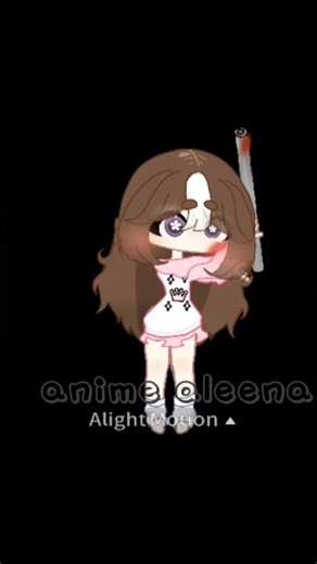 (repost)new oc (pose )trend anime aleena (gacha animation