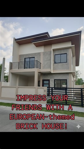 IMPRESS YOUR FRIENDS Brick Houses are unique, durable and refreshing to look at. Being the only brick house in a neighborhood full of Hollow Block structures will surely become a HEAD-TURNER! Go ahead. message us for a free estimate. It won't hurt to ask. #soilcementbricksph #interlockingbricksph #stronglockbricks | Strong-Lock Bricks