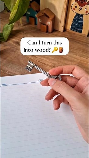 Making Wooden Keys by Hand | A Craft Project #DIY #crafting #keys #woodenkeys #woodworking #DIYkey