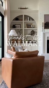 Affiliate Link: https://walmrt.us/45lmYIn My favorite faux leather swivel chairs are back in stock at Walmart!! Under $300, 360-degree swivel, and the prettiest cognac color. We moved these upstairs now that we have the new Walmart recliners, but love these so much still!! #walmartfinds #walmarthome #walmart | White At Home