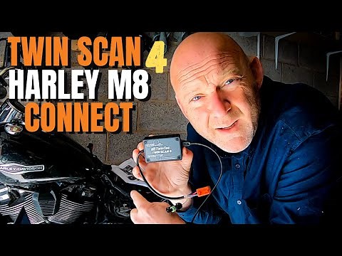 How To Connect Daytona Twin Tec Twin Scan 4 To Harley Davidson M8 Softail