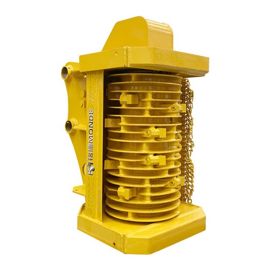 Hydraulic Mulcher Excavator Wood Mulcher with Replaceable Blades