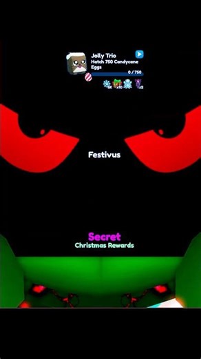 Getting Festivus SECRET in BGSI #roblox #bubblegum #shorts