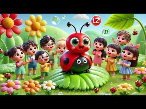 🐞✨ Ladybug Spots Counting Song – A Cute, Colorful, Number-Filled|Nursery Rhymes & Kids Songs