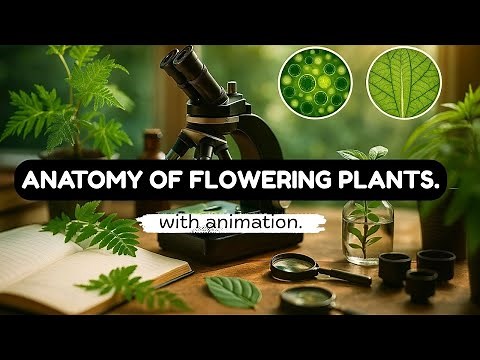 Anatomy of flowering plants with animation in just 20 minutes.