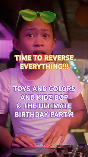 REVERSE! ‪@toysandcolors‬ and KIDZ BOP threw the best birthday party - now time to reserve everything!