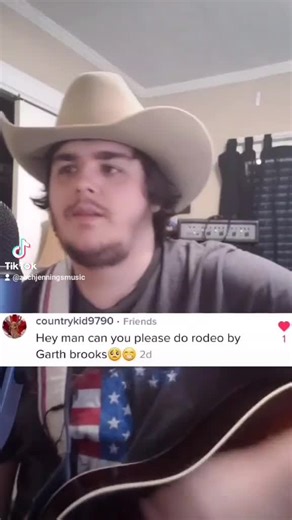 Garth Brooks throwback cover for y'all! #honkytonkarmy #zjnation #countrymusictiktoks #rodeo #garthbrooks @garthbrooks.official #cowboy