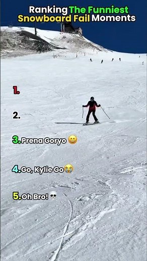 Ranking the Funniest Snowboard Fail Moments 😂🏂