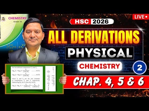 All Derivations of Physical Chemistry in One Video - Class 12 | अब की बार 99+ पार | By Sovind Sir