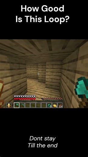 How Good Is This Loop? #minecraft #foryou #fypyoutube #gaming #minecraftbuticanttouchgrass