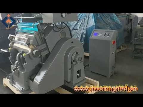 JC-FLAT CREASING AND CUTTING MACHINE