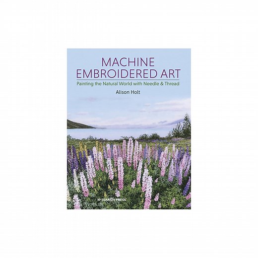 Machine Embroidered Art Book by Alison Holt