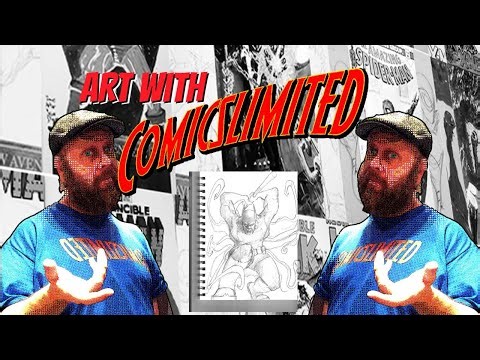 How I Draw Comic Book Cover Art