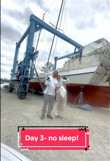 Boat Restoration Progress Day 3: Making Great Progress Despite No Sleep