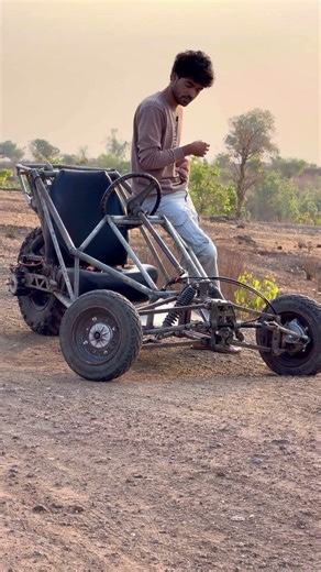 अधूरी Reverse Trike 😅 #vishalskater #reversetrike #homemadeproject #minicar #diycar
