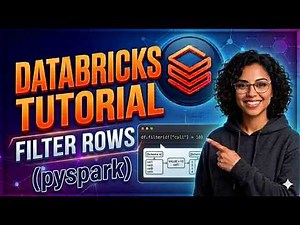 Filter Rows | Databricks | Pyspark