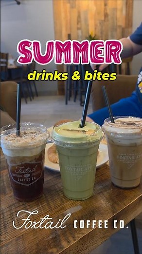 Limited-Time Summer Drinks & Bites at Foxtail Coffee Oviedo