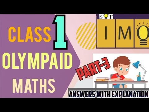 Maths Olympiad for Class 1:Exam prep Questions with Answers 📜
