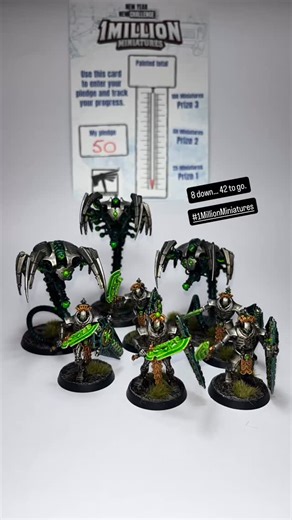 Mountain Man on Instagram: "8 down… 42 to go! #warhammer #warhammer40000 #warhammercommunity #paintingwarhammer #gamesworkshop @warhammerofficial"