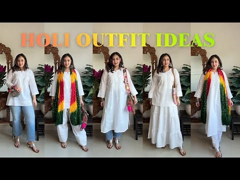 🎨 What to Wear on Holi | Easy, Fun & Beautiful Outfit Ideas 💛💗