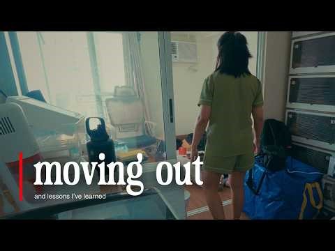 what living alone taught me 🍃 moving out vlog philippines | day in my life
