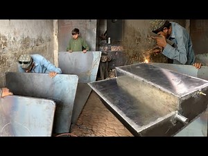 How Auxiliary Fuel Tank are Made || Building a Custom 500 Gallon Diesel Fuel Tank