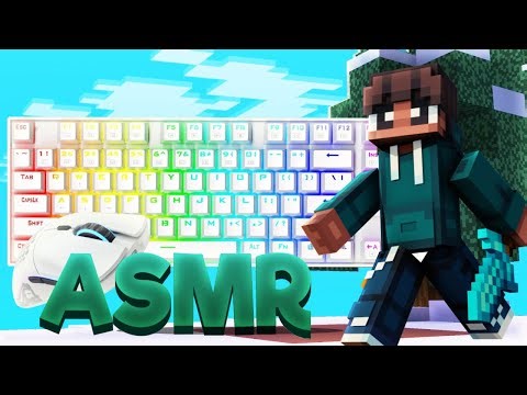 Hive Bedwars ASMR [4k 60 FPS] Satisfying Keyboard & Mouse Sounds