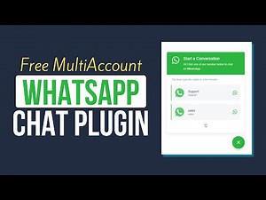 How to add Multiple WhatsApp Chat to Wordpress for Free