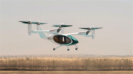 First-ever eVTOL electric air taxi flights take off in Dubai