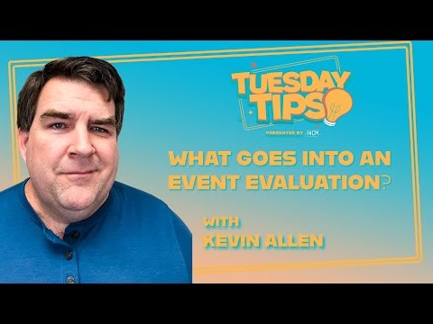 Episode #53: What Goes Into an Event Evaluation? (Kevin Allen)
