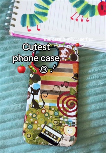 Omg my new phone case!!! Its so affordable check out the link above༄˖°.🐞.ೃ࿔*:･ #phonecase #tiktokviral #whimsical #whimsy #whimsicalaesthetic