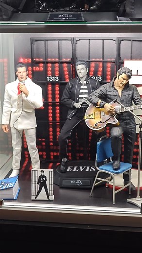 ELVIS PRESLEY COLLECTION 1/6 scale #elvispresley #viralvideo #jailhouserock #comeback68 #theking