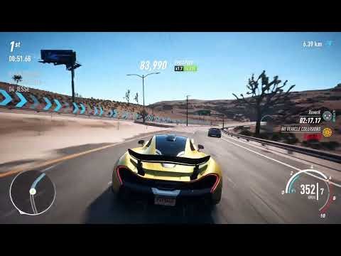 Need for speed payback - Fight into the city - McLaren P1 Sprint race