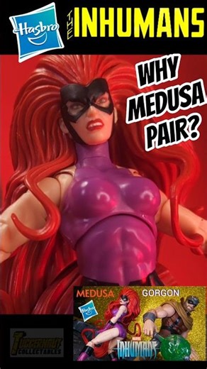 Gorgon? should be Medusa & Black bolt Marvel Legends #shorts