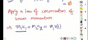 SOLVED:Consider a head-on collision between two particles of masses m1 and m2. The initial speeds of the particles are u1 and u2 in the same direction. The collision starts at t=0 and the particles interact for a time interval Δt. During the collision, the speed of the first particle varies as v(t)=u1 (t)/(Δt)(v1-u1) Find the speed of the second particle as a function of time during the collision.