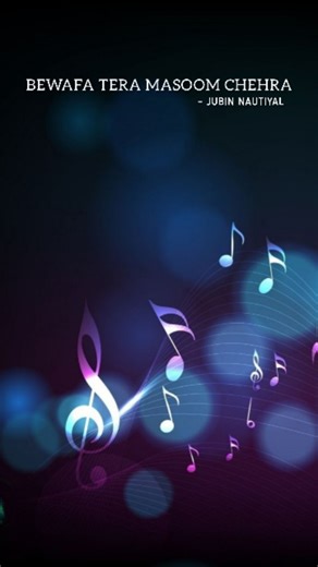 Lyrical Boy on Instagram: "Bewafa Tera Masoom Chehra by Jubin Nautiyal ❤️ . . . . . #aesthetic #bewafateramasoomchehra #jubinnautiyal #trendingaudio #viral #lyrics #instagram #explore #feed"