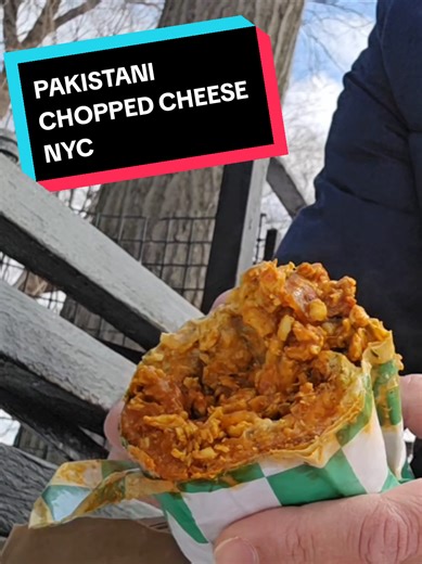 Delicious Pakistani Chopped Cheese at NYC Hot Dog Stands