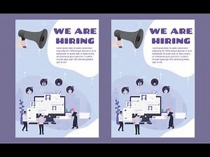 How to Design a Hiring Poster for a Company