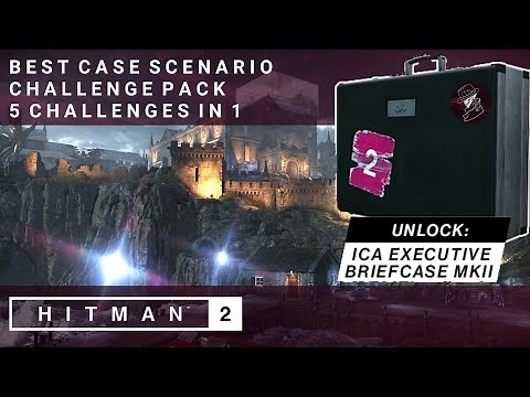 HITMAN 2 | Best Case Scenario Challenge Pack | All 5 Challenges in 1 | Isle of Sgail