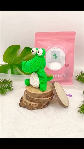 Cute Crocodile Crochet Tutorial for Beginners 🐊🧶