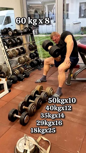 Biceps training - Kamil Jabłoński #armwrestling #biceps #trening #champion #fyp #dc | Kamil Jablonski