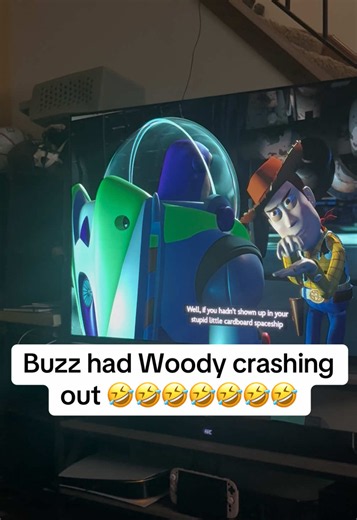 Shut up you idiot 🤣🤣🤣🤣 Toy Story 1 Part 2 #reactions #toystory #woody #help
