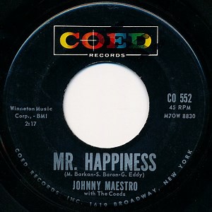Johnny Maestro With The Coeds - Mr. Happiness